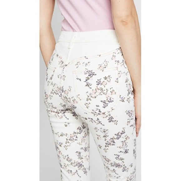 NWT rag & bone Ellie floral jeans - Picture 8 of 8
